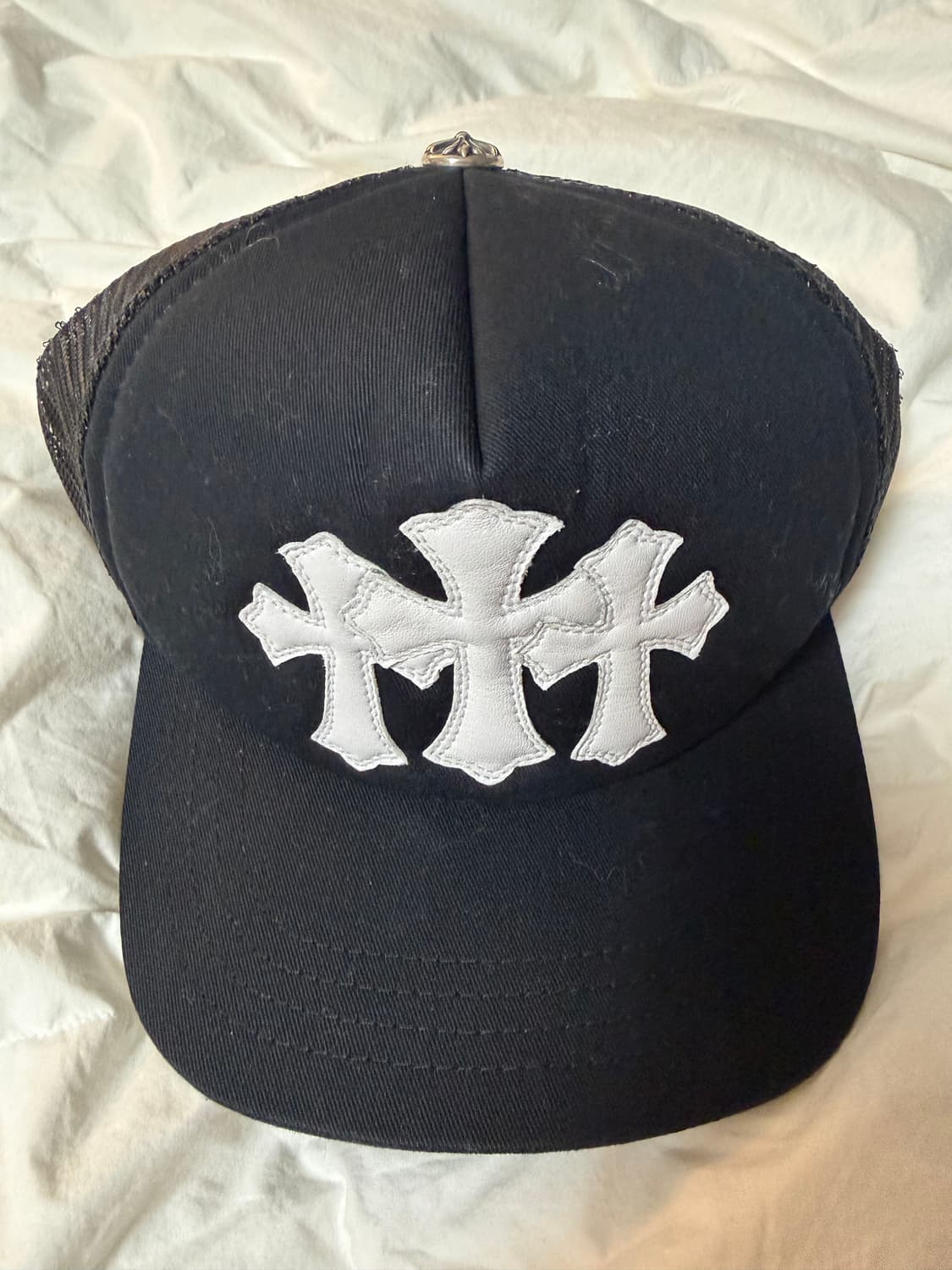 크롬하츠 트리플크로스 화이트 패치 트러커 새상품 상품이미지1