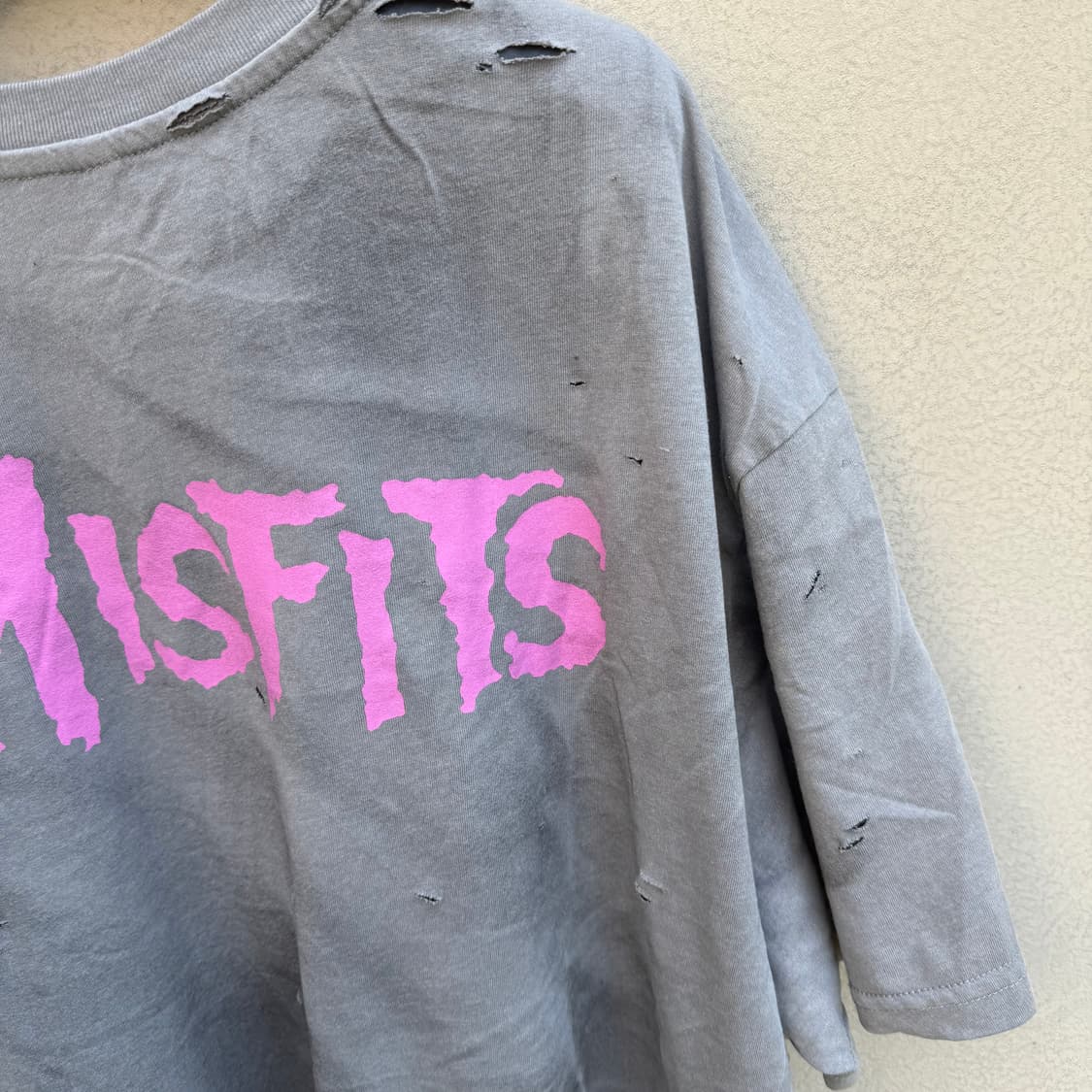 MISFITS 디스트로이드 커스텀 반팔티 상품이미지7