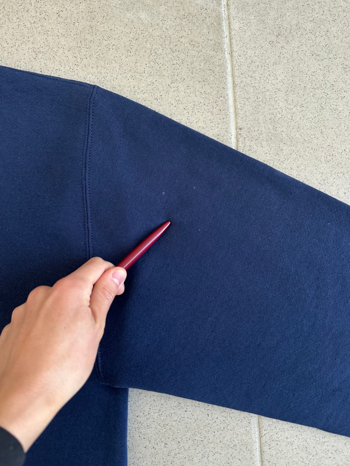 90s 빈티지 러셀 후드집업 네이비 XL 상품이미지6