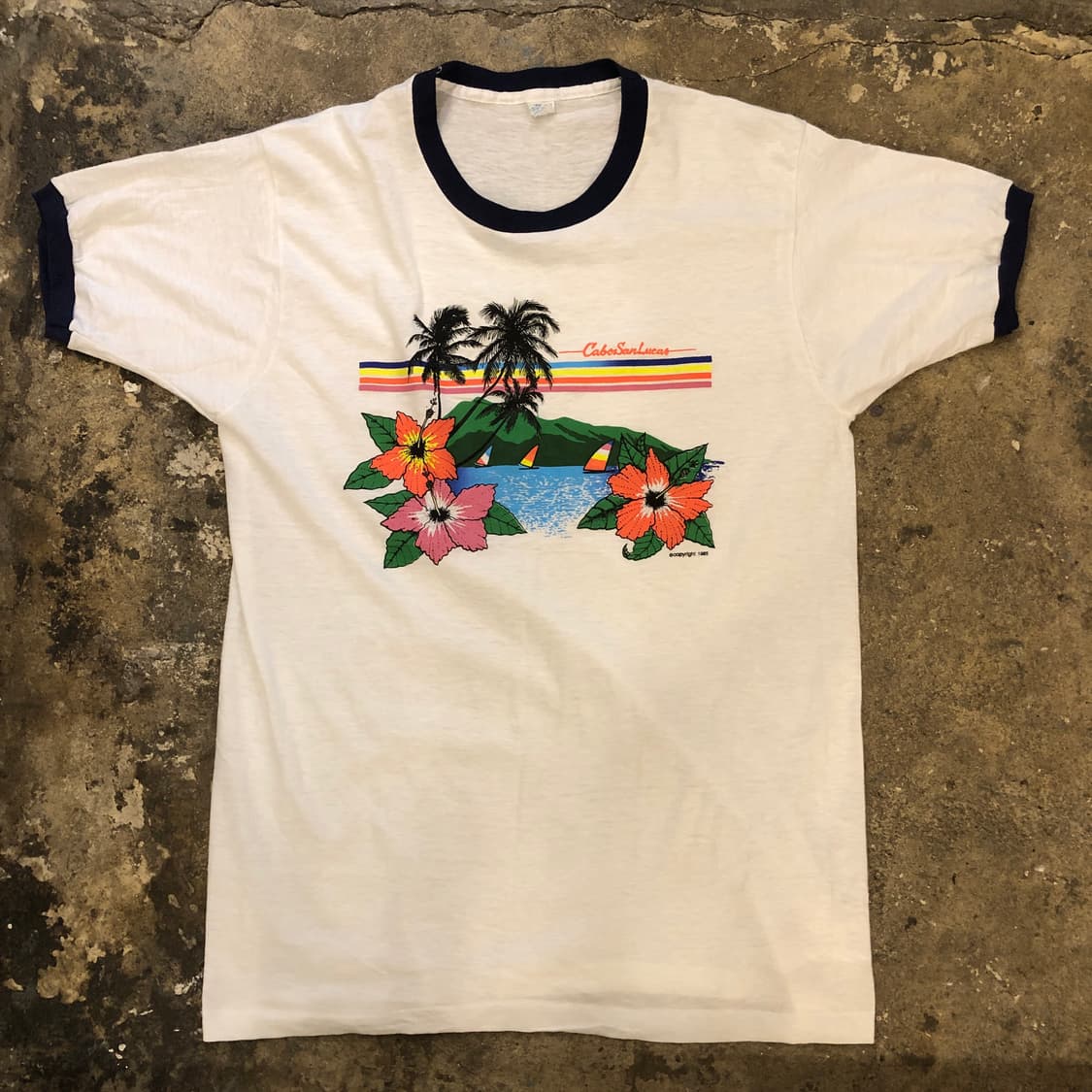 70s~90s Ringer T-shirt-L 상품이미지1