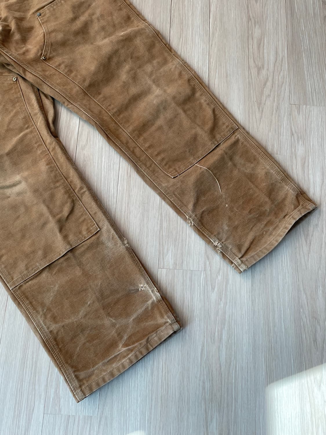 Carhartt B01 brn 칼하트 더블니 브라운 상품이미지3