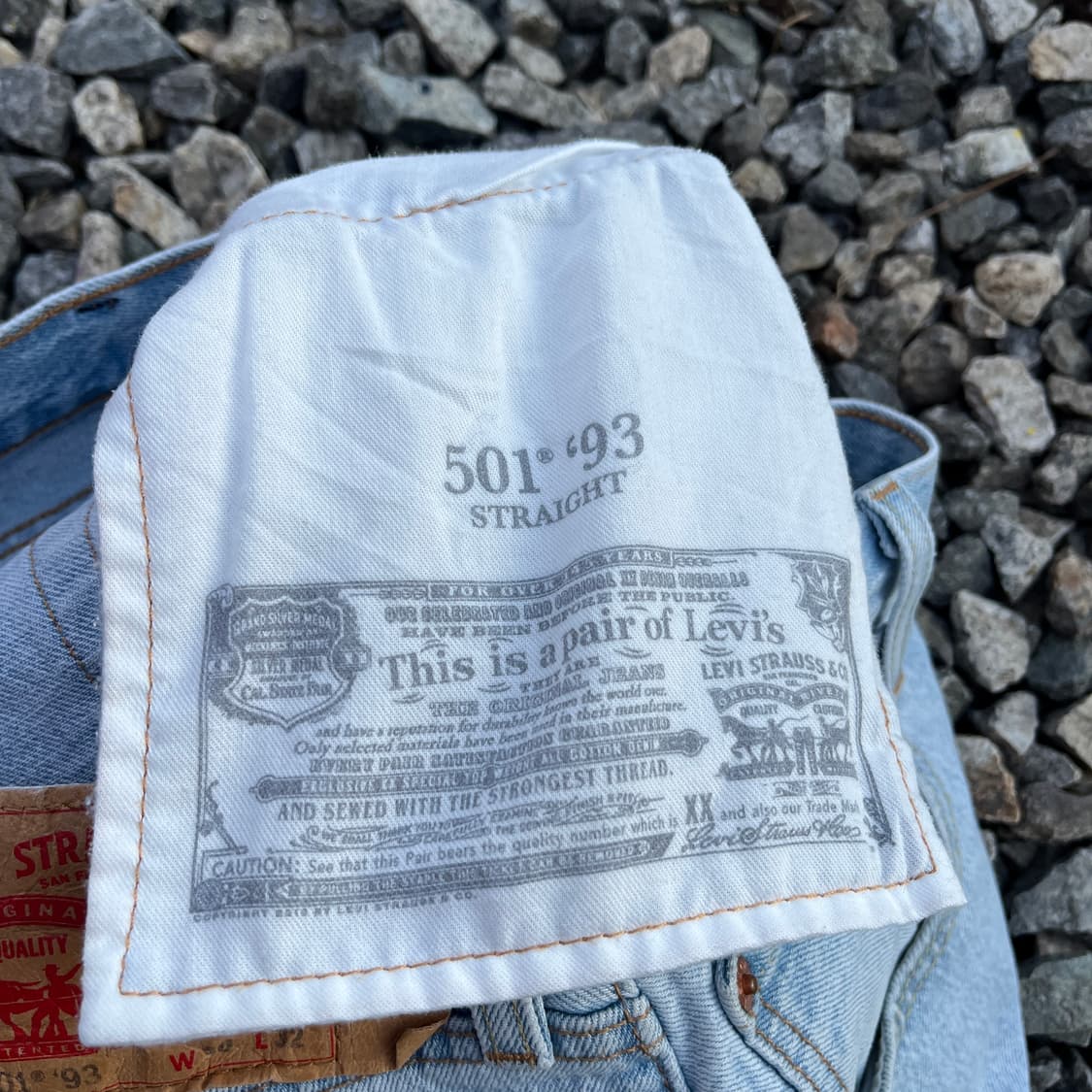 리바이스 501 빈티지 데님(실측확인) 상품이미지5