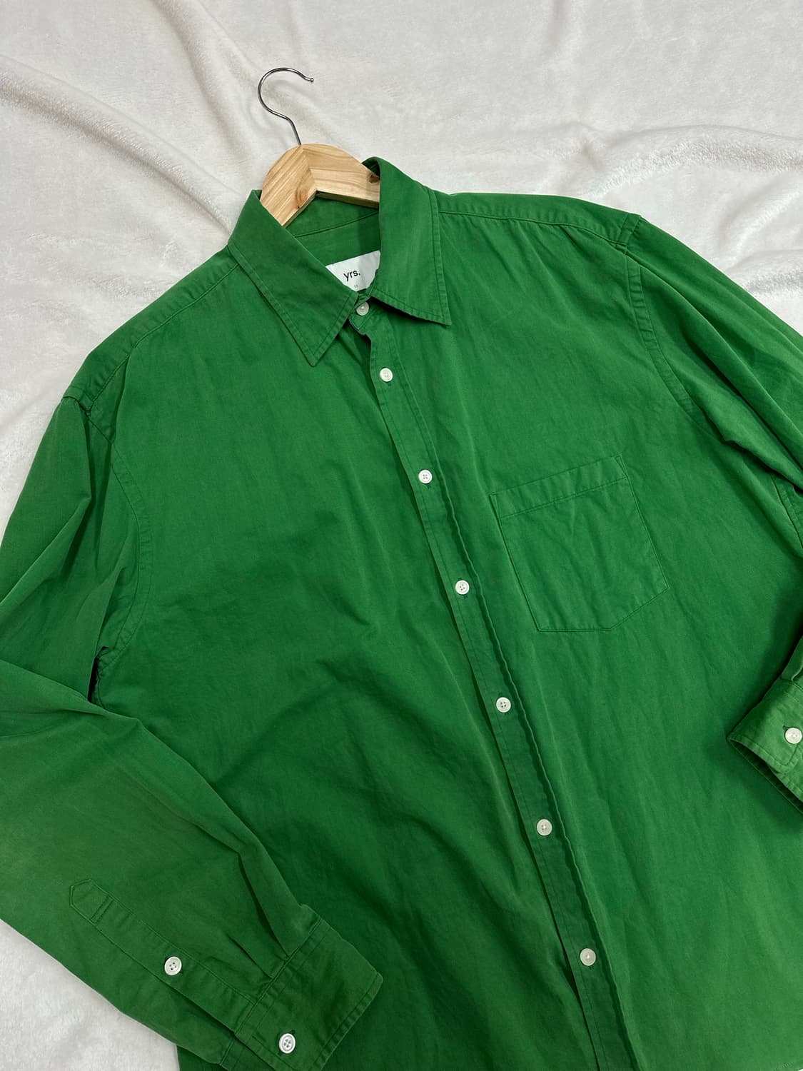 (2)이얼즈어고 포이카 셔츠 샴록 그린 상품이미지2