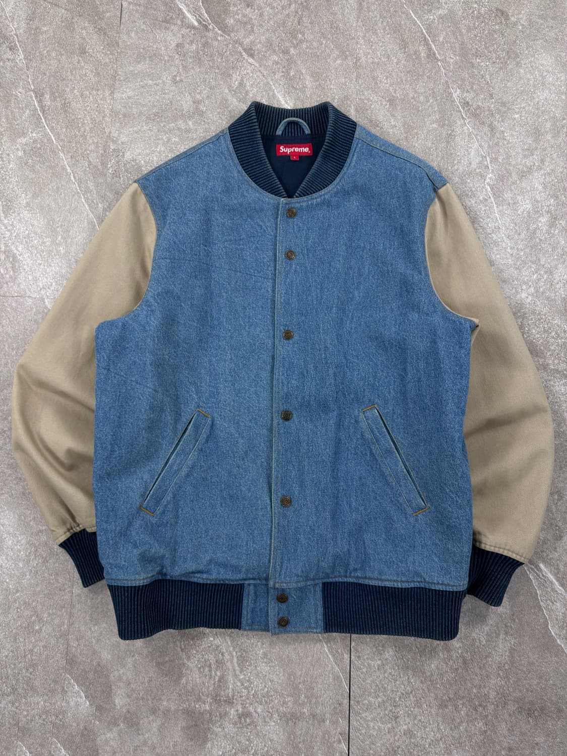 Supreme Denim Varsity    상품이미지1