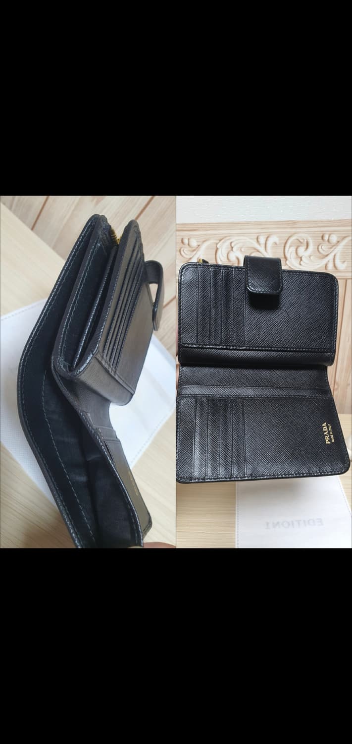 프라다 사피아노 반지갑/지갑 정품S급(감정O) 상품이미지9