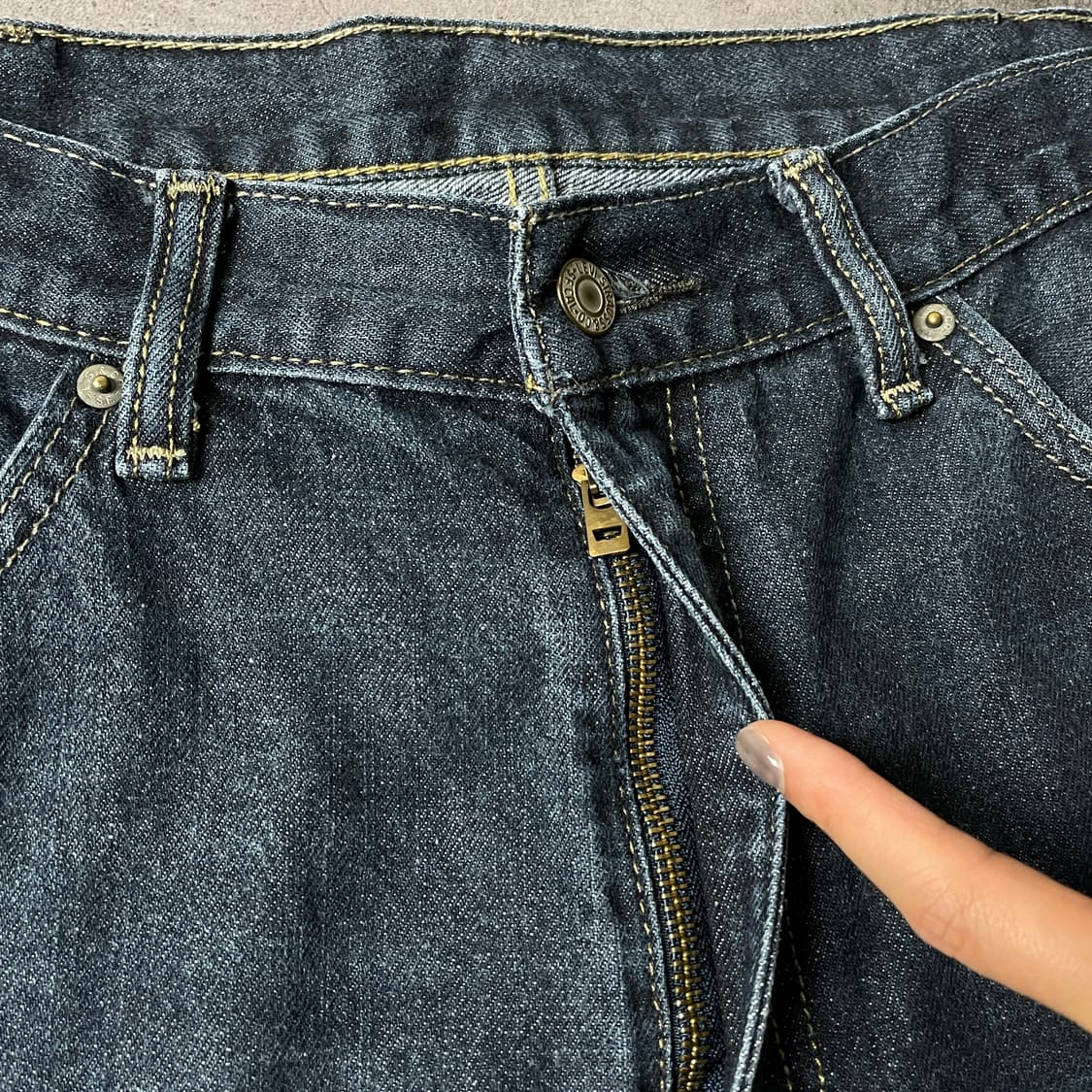 LEVI'S 리바이스505 레귤러 스트레이트핏 데님 팬츠 A00715 상품이미지3