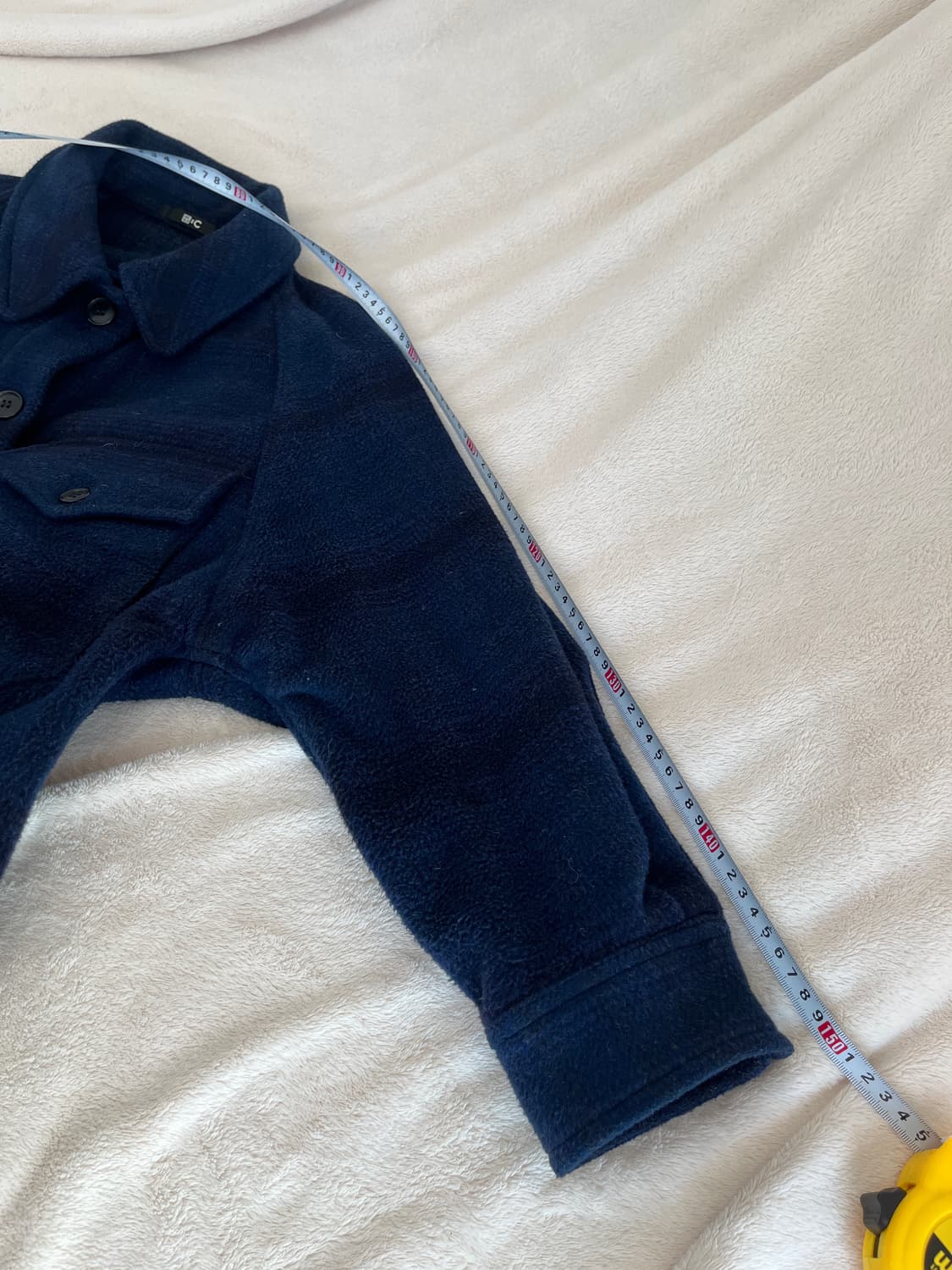 유니클로 체크패턴 레글런 자켓 S 상품이미지5