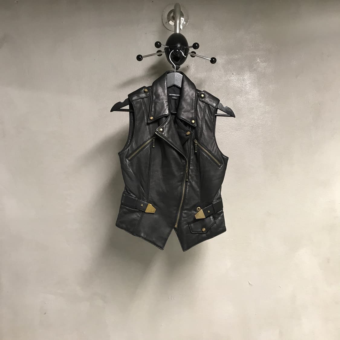 알렉산더왕 가죽 라이더 베스트 2(W) 상품이미지1