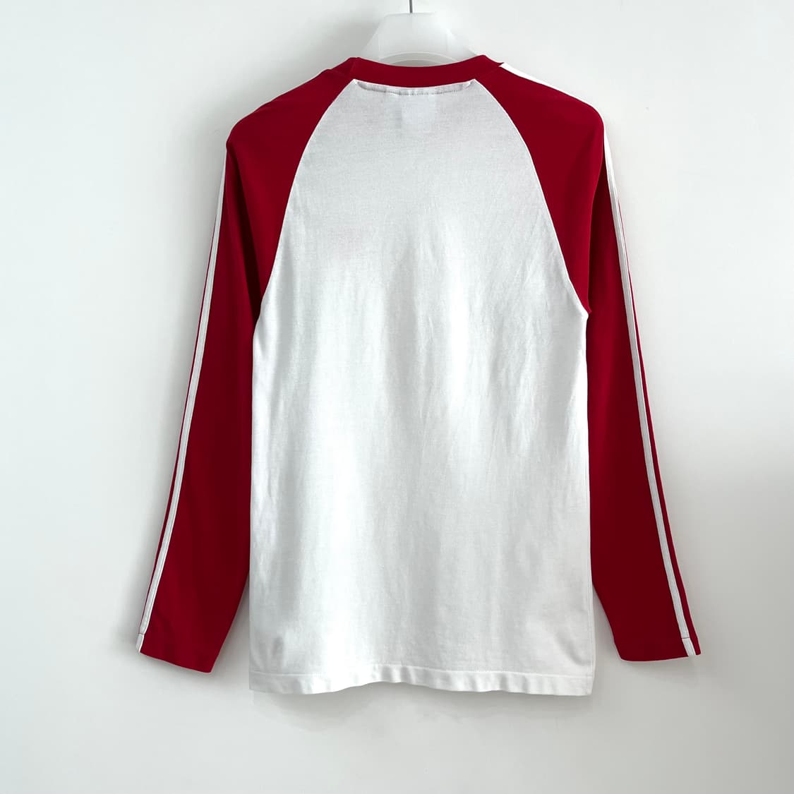 아디다스 레드 화이트 나그랑 롱슬리브 긴팔티 상품이미지3