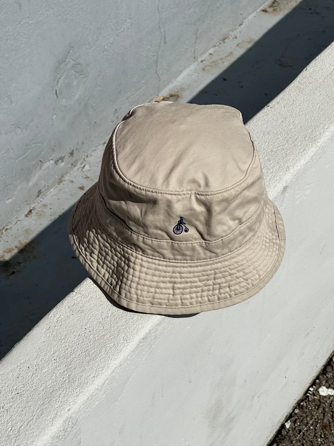 [S] 빈폴 베이지 버킷햇 올드 빈티지 모자 상품이미지1