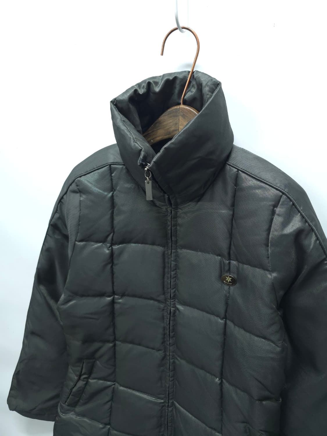 SYSTEM(시스템) 카키 퀼팅 패딩 여성 패딩점퍼 상품이미지3