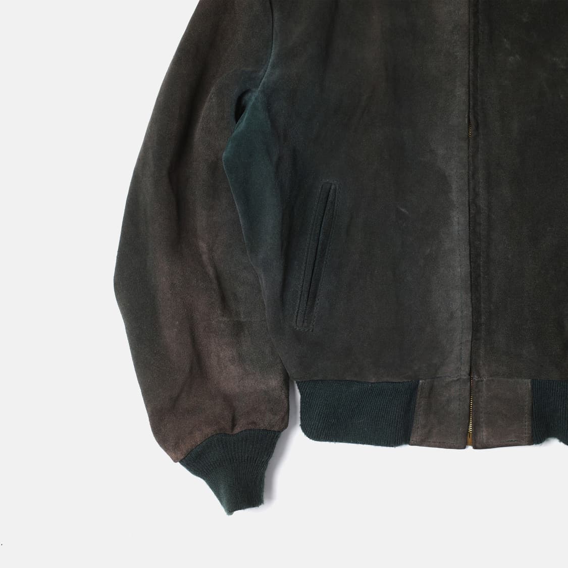 1980's Schott Faded Suede Bomber Jacket 상품이미지3