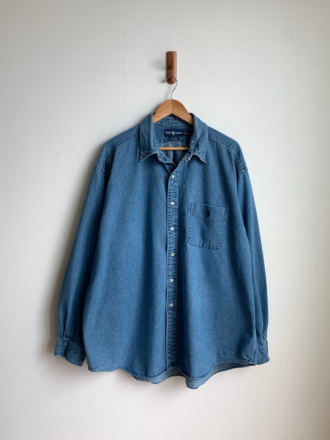 폴로 랄프로렌 데님 빅셔츠 XXL 상품이미지2