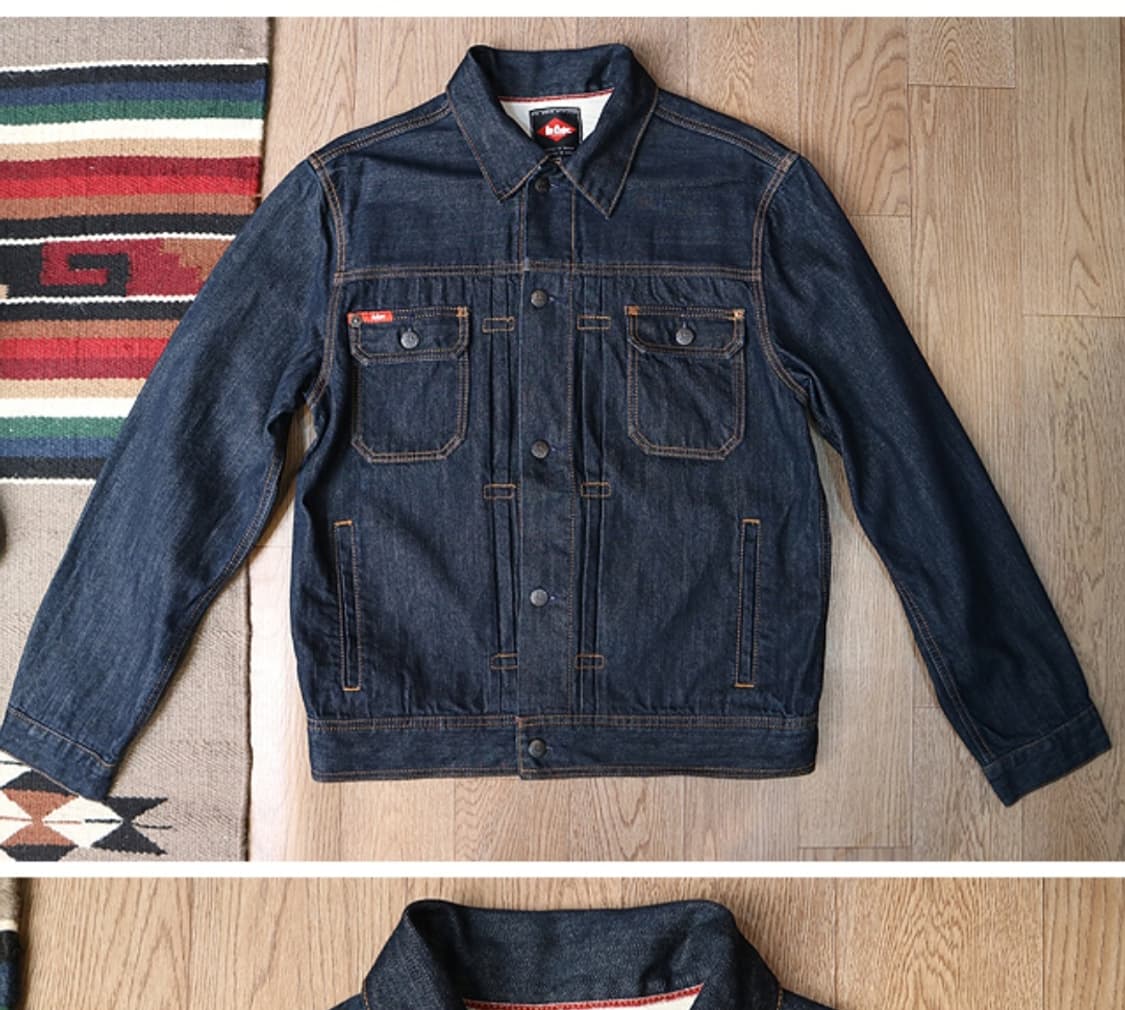 일본판 LEE COOPER 페이크 셀비지 워크 데님자켓

 상품이미지2
