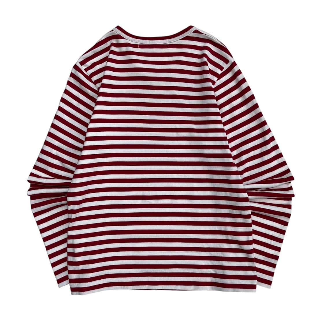 꼼데가르송 하트와펜 레드 단가라 롱슬리브 M 상품이미지3