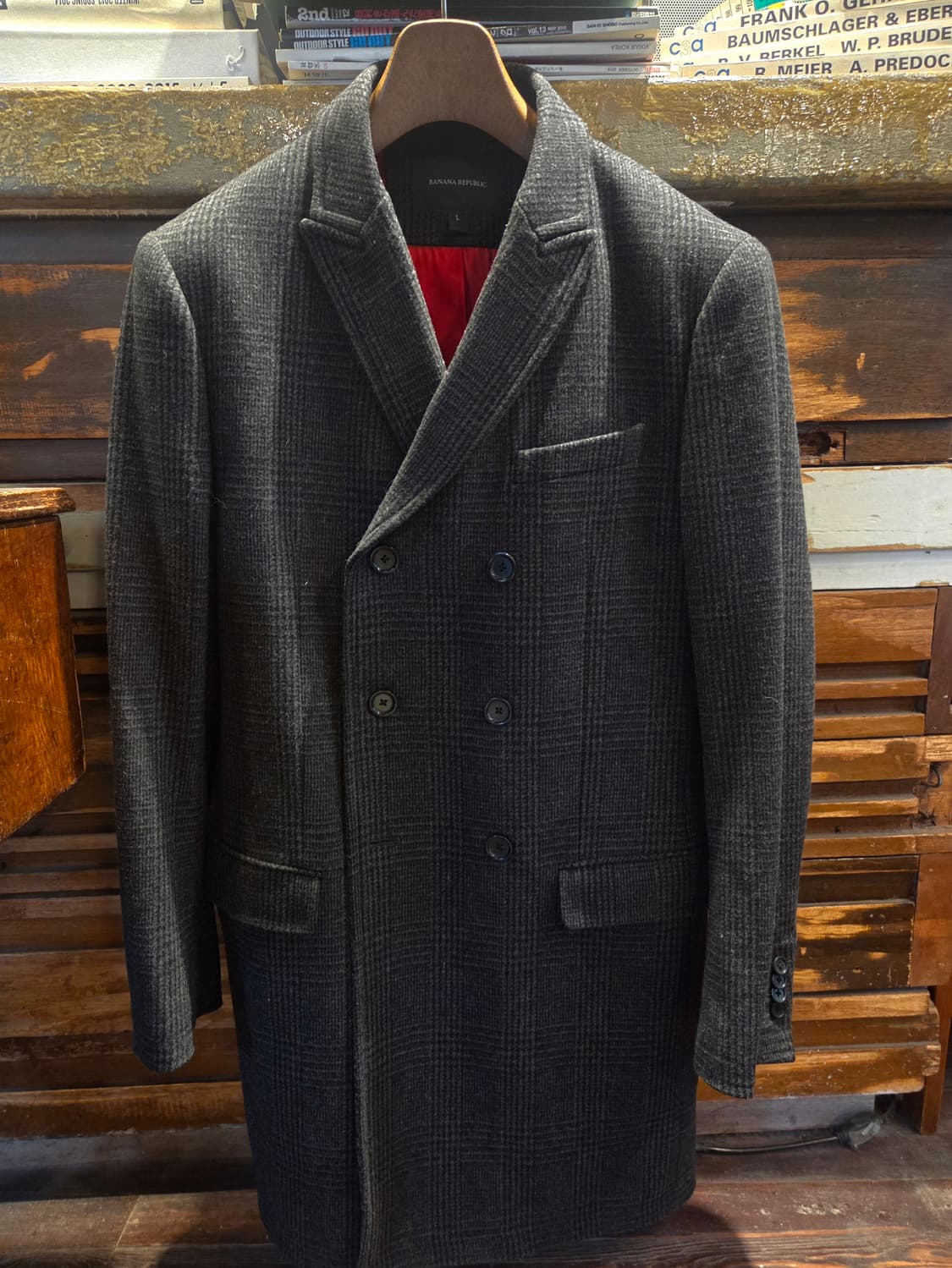 바나나 리퍼블릭 더블브레스티드코트  상품이미지2