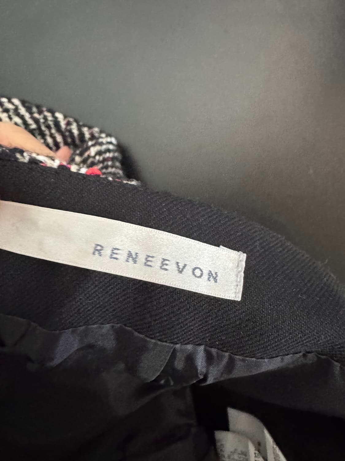 여성 레니본 Reneevon 트위드 스커트 치마 27.5인치 상품이미지3