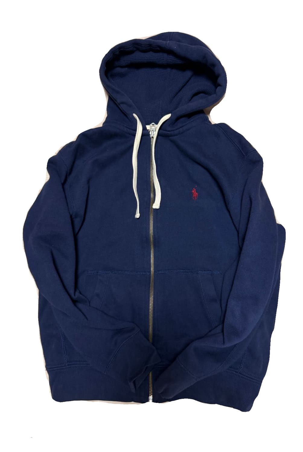 폴로 후드집업 네이비 상품이미지1