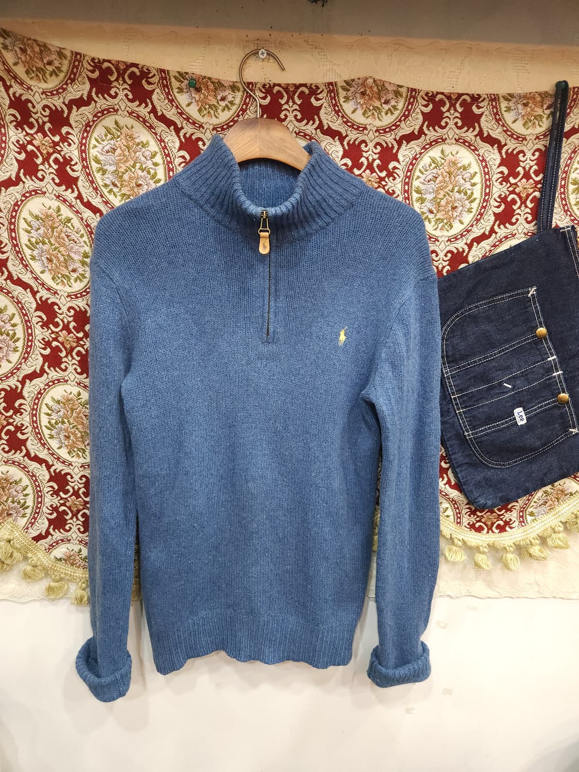 폴로 랄프로렌 울 앙고라 혼방 반집업 니트

 상품이미지2