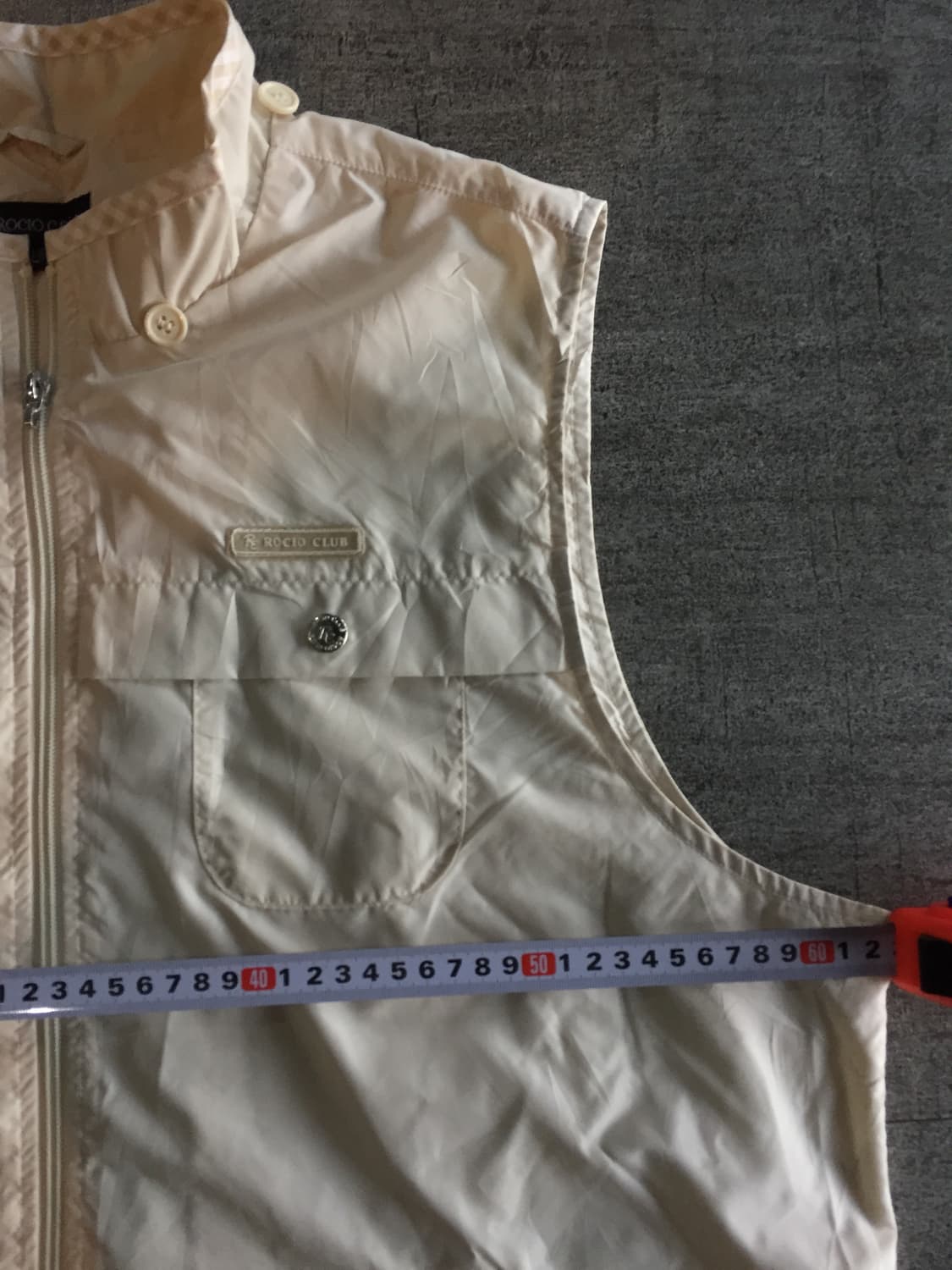일본빈티지 Roclo 올드스쿨아메카지 혁오풍 원포켓 윈드스토퍼베스트조끼 상품이미지2
