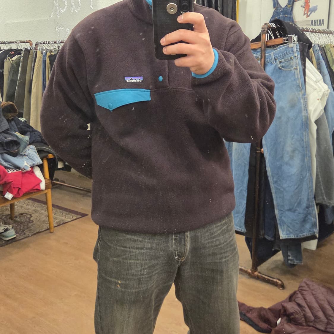 파타고니아 신칠라 옵시디언 플럼 s 상품이미지5