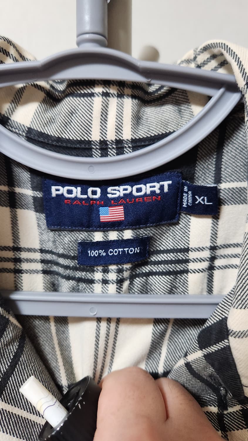 폴로 아우터형 체크셔츠 XL 상품이미지3