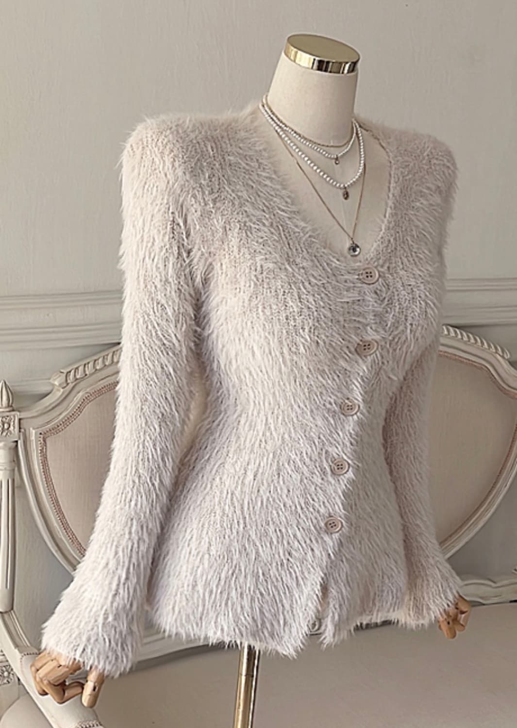 크림베이지 니트 상품이미지1