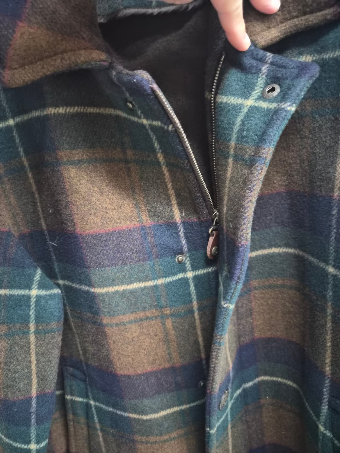 100) OLZEN 올젠 싱글 울 코트 팝니다 상품이미지3