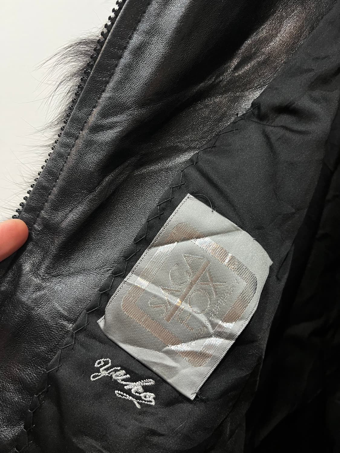 SAGA FOX 사가폭스 2way 레더자켓 베스트 상품이미지8