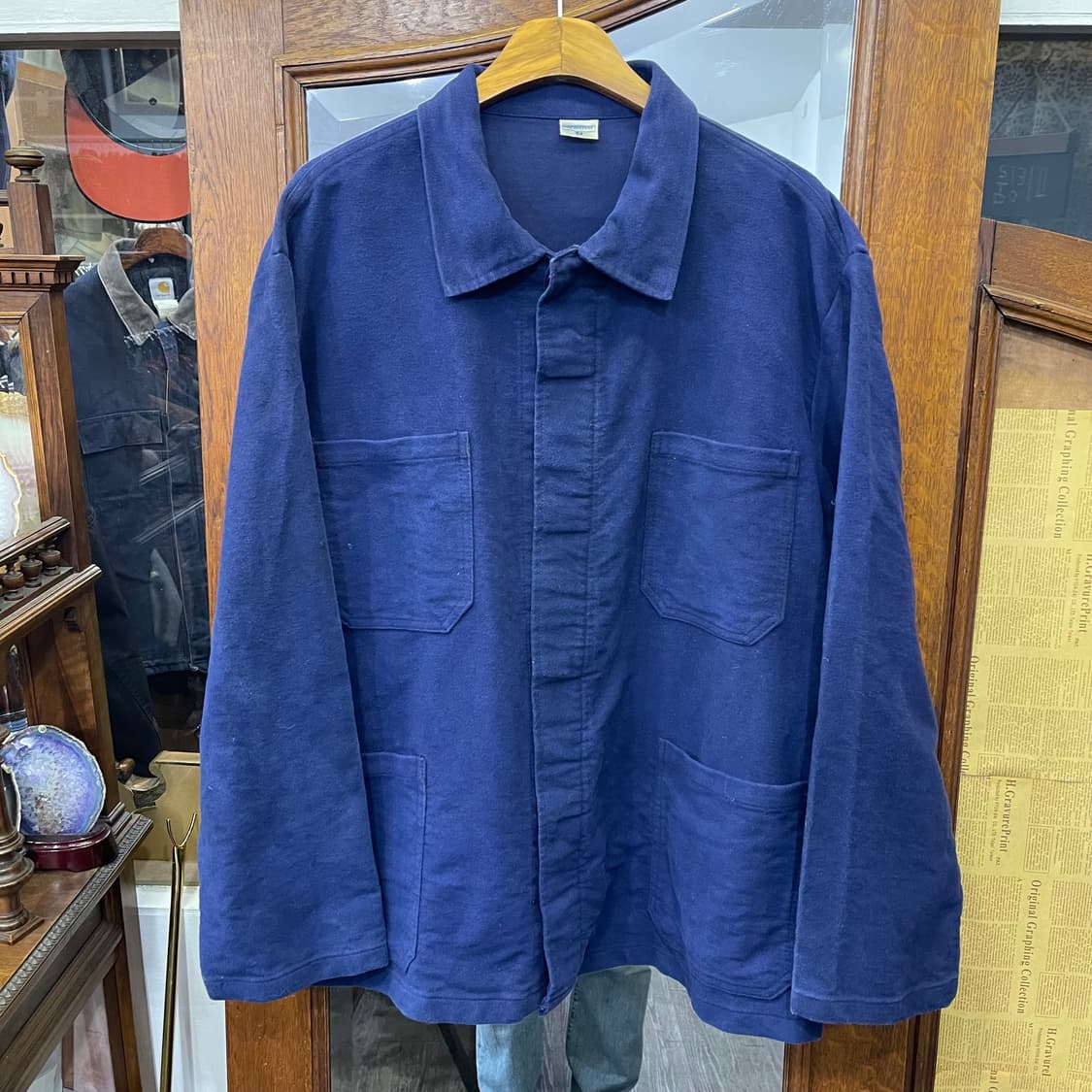 90's Vintage 몰스킨 프렌치 워크자켓 상품이미지1