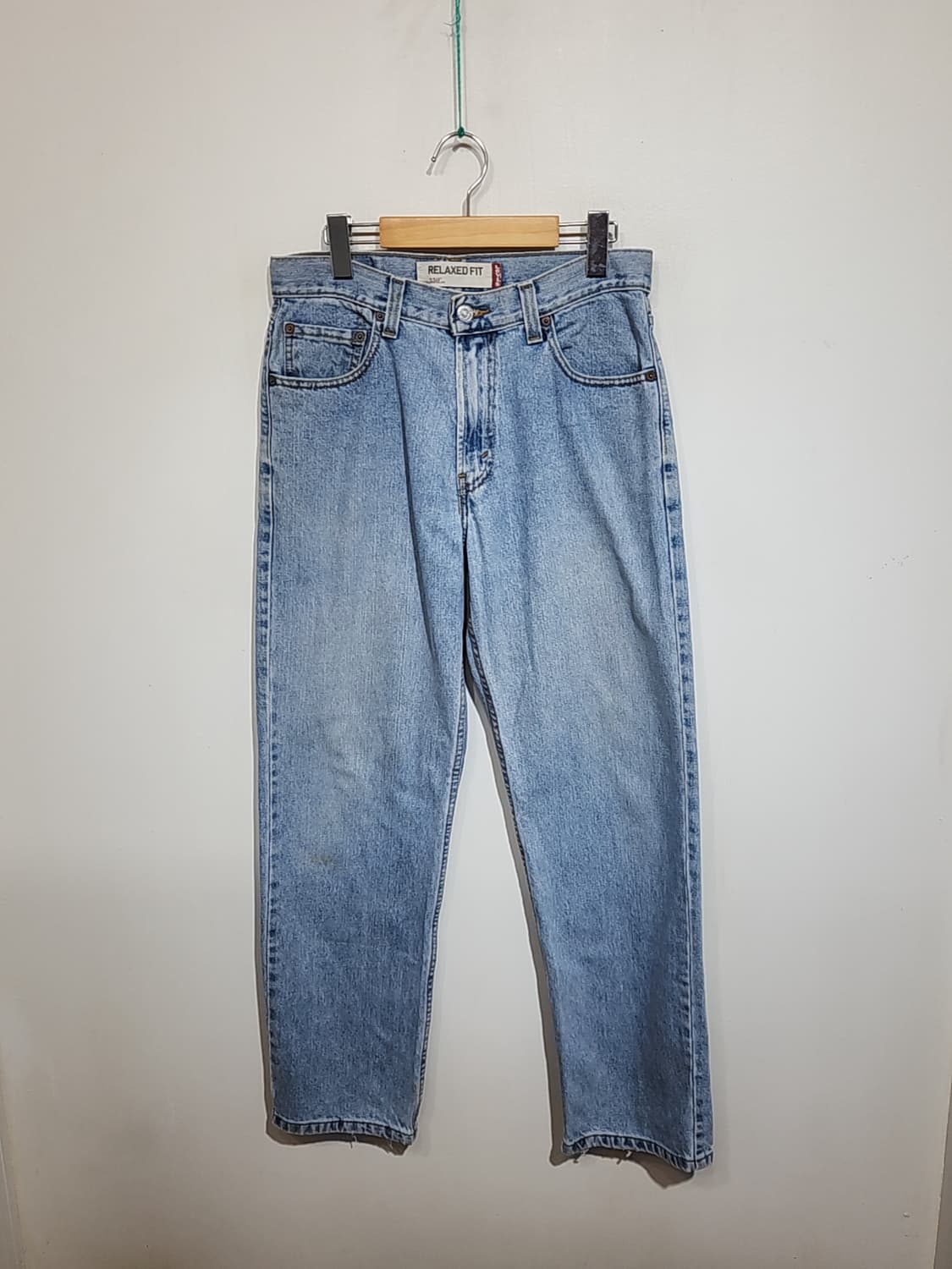 (30) 리바이스 550 청바지 연청 루즈핏 데님팬츠  상품이미지1