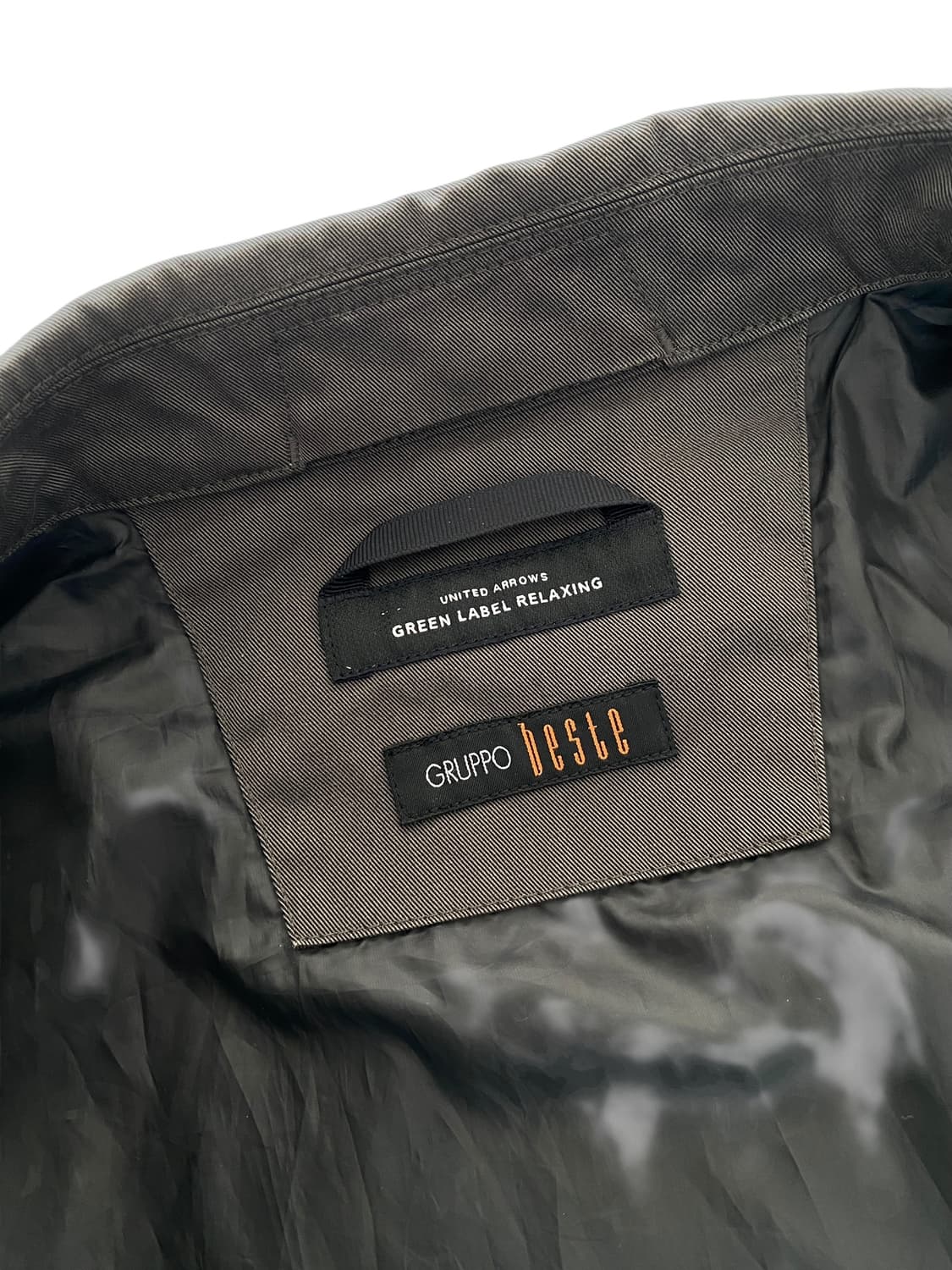 유나이티드 에로우즈 x Gruppo Beste 트윌 맥 코트 상품이미지8