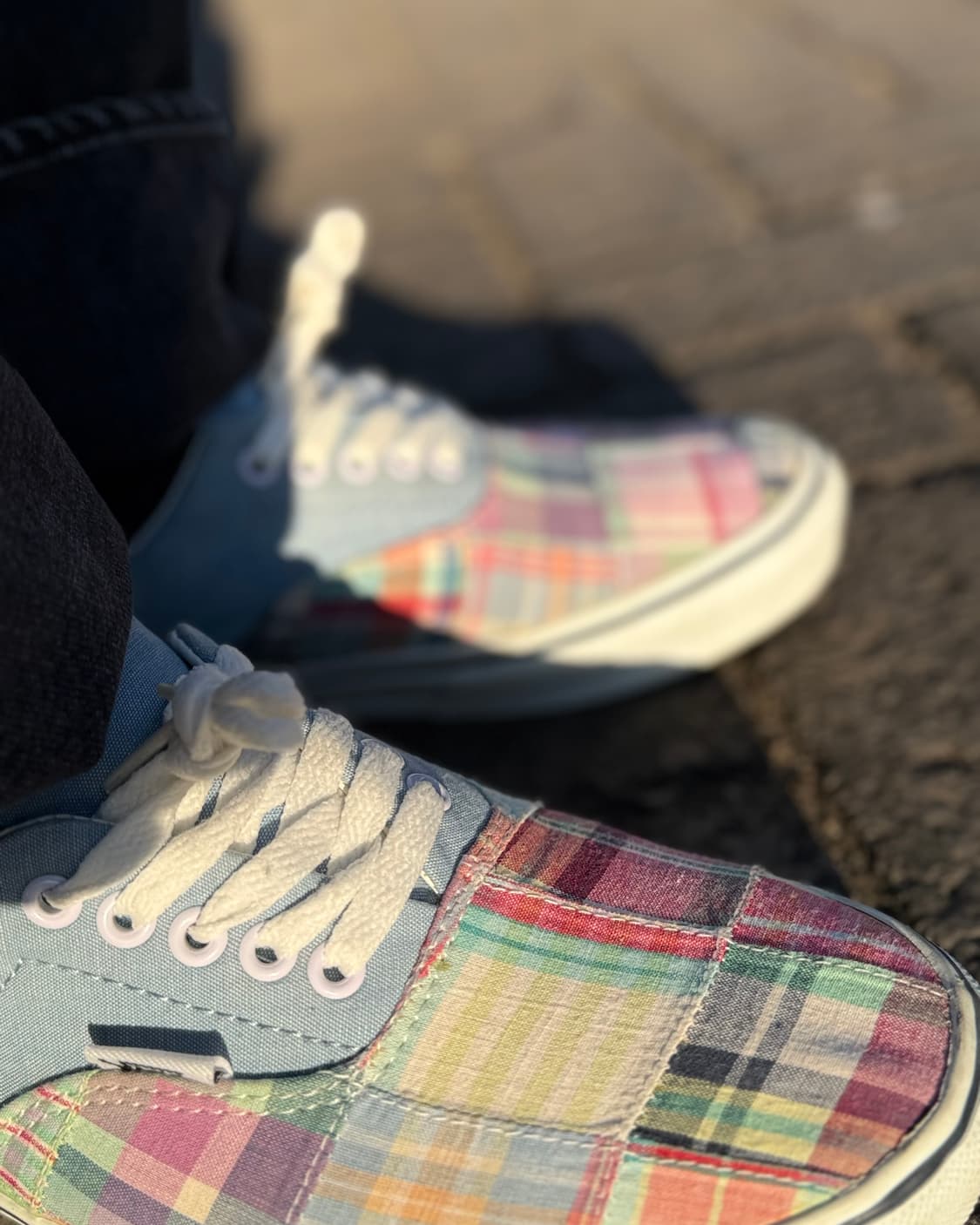 반스 에라 마드라스 패치워크 US8.5 상품이미지8