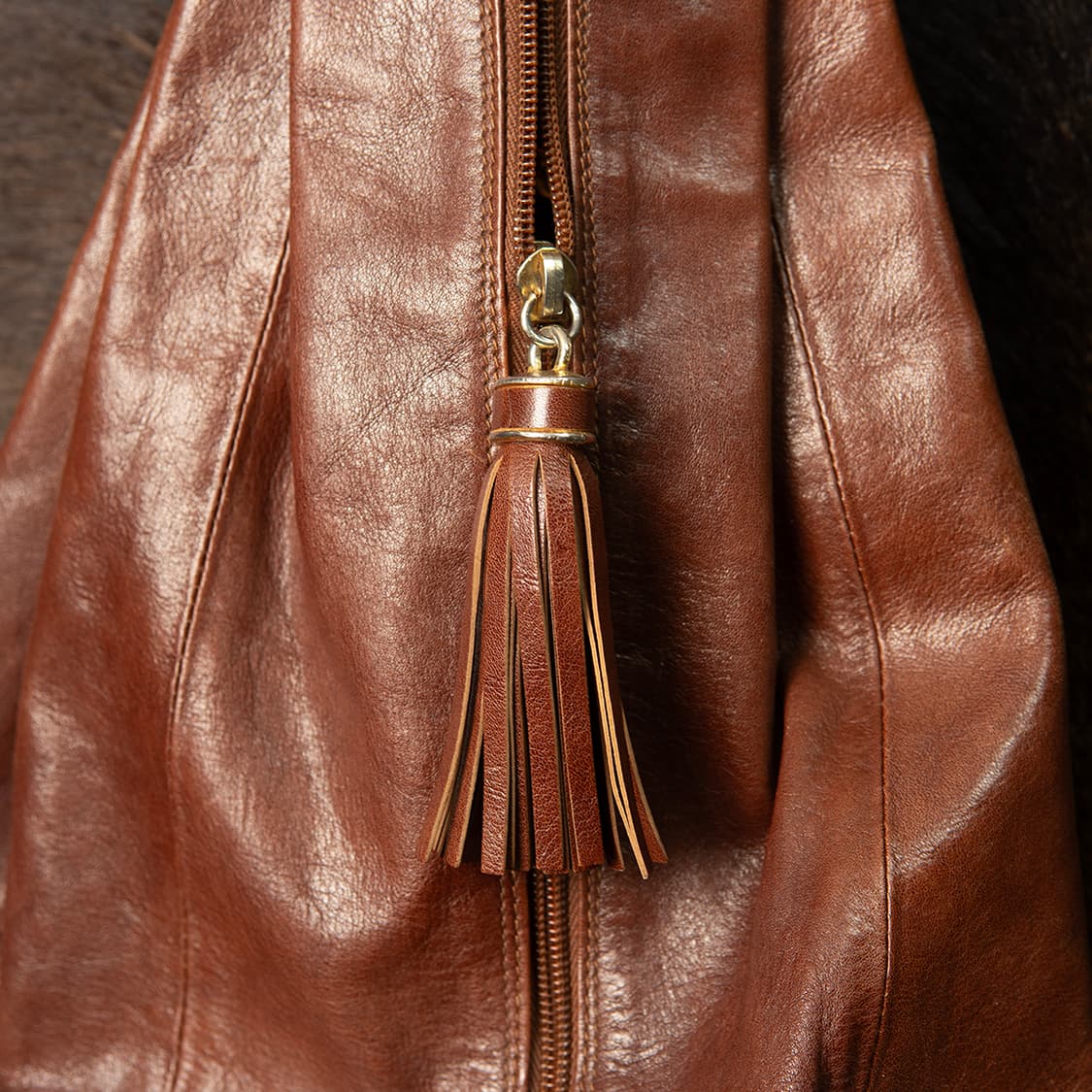 90s JACOBSON'S 이태리 메이드 리얼 레더 슬링 백  상품이미지5