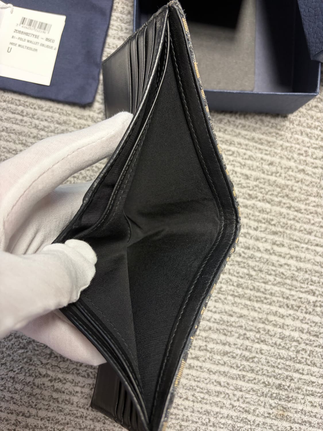 디올 오블리크 반지갑 상품이미지5