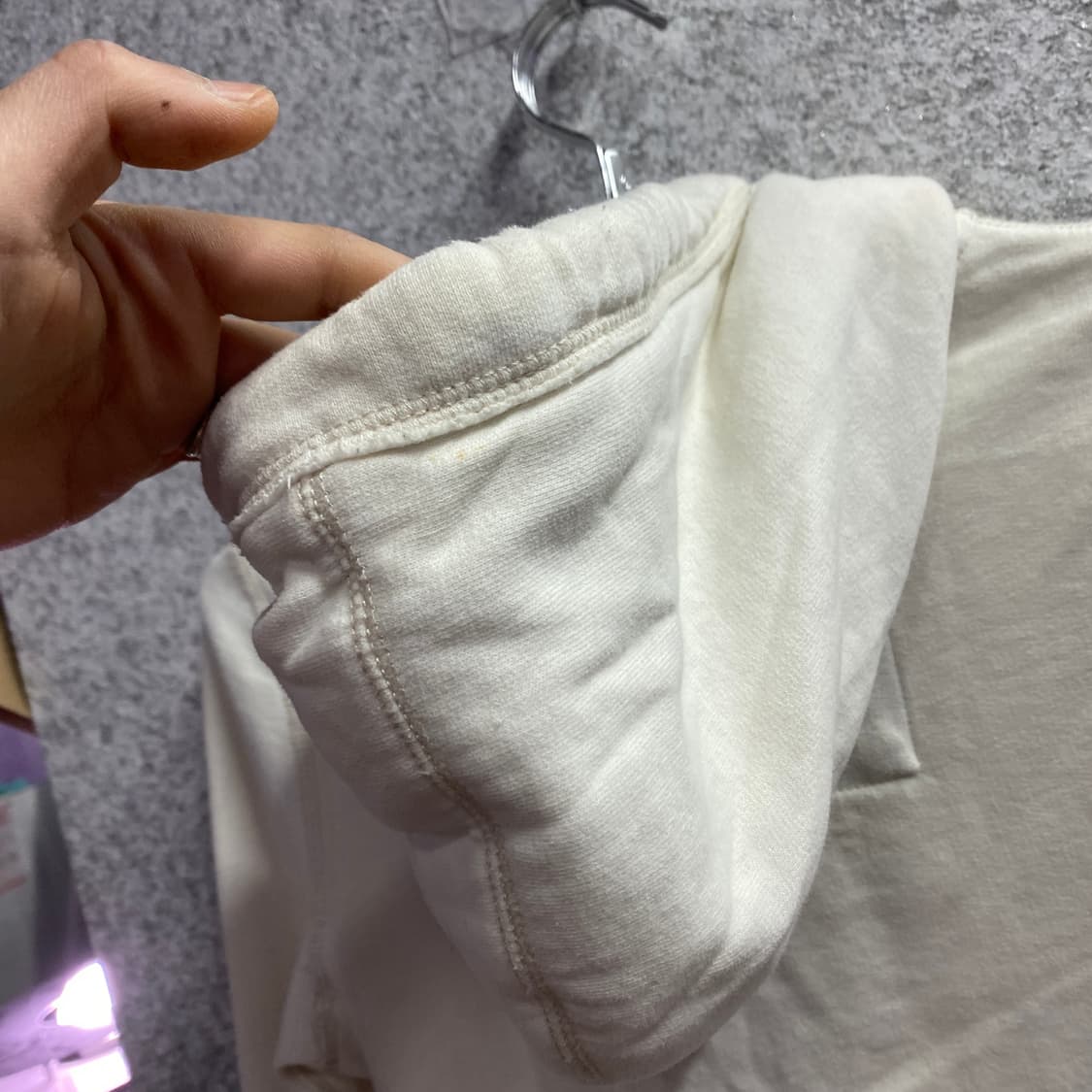 아베크롬비 빈티지 투웨이 크림 후드집업 B4290 상품이미지7