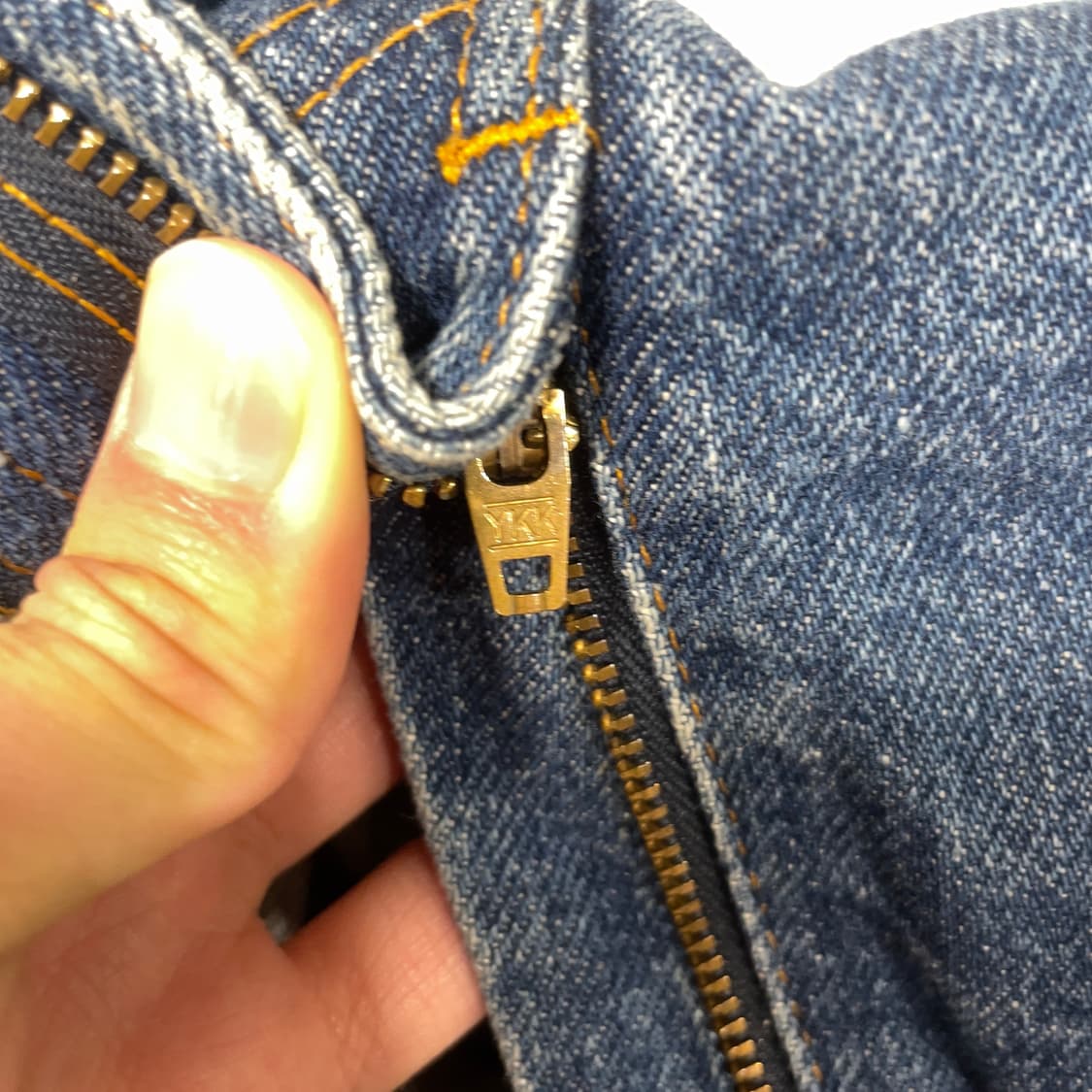 80s USA 리바이스 505 블랭크탭 데님 팬츠 (29추천) 상품이미지7