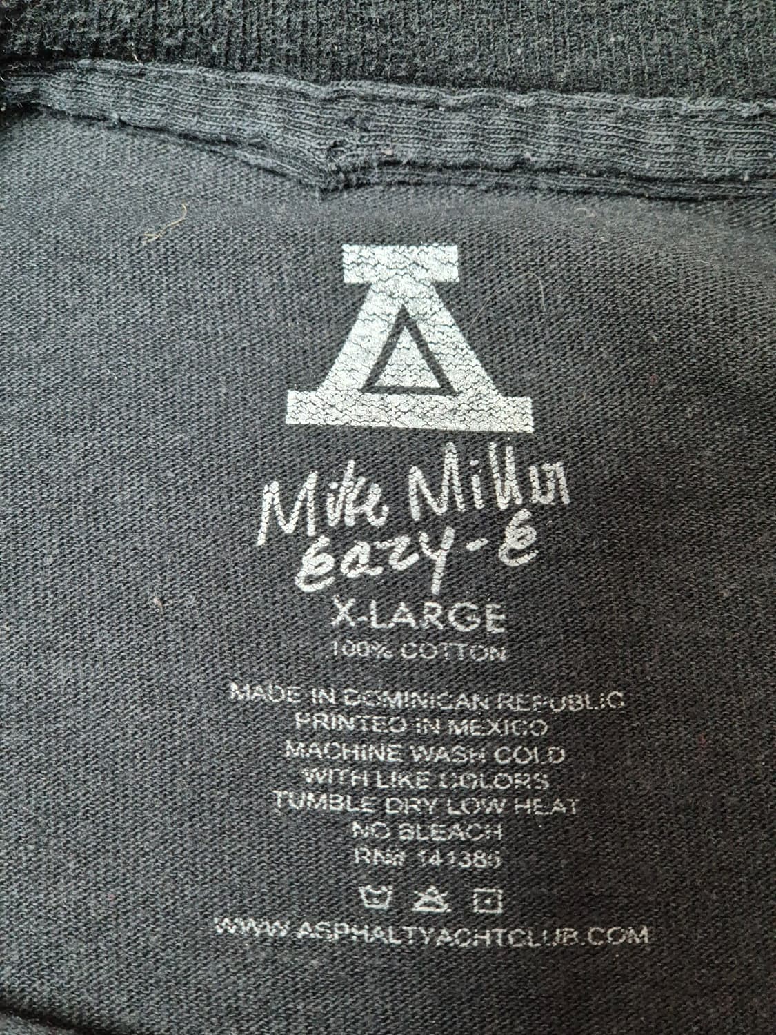 [XL]AYC의 Eazy -E 협업 티셔츠 -172 상품이미지4