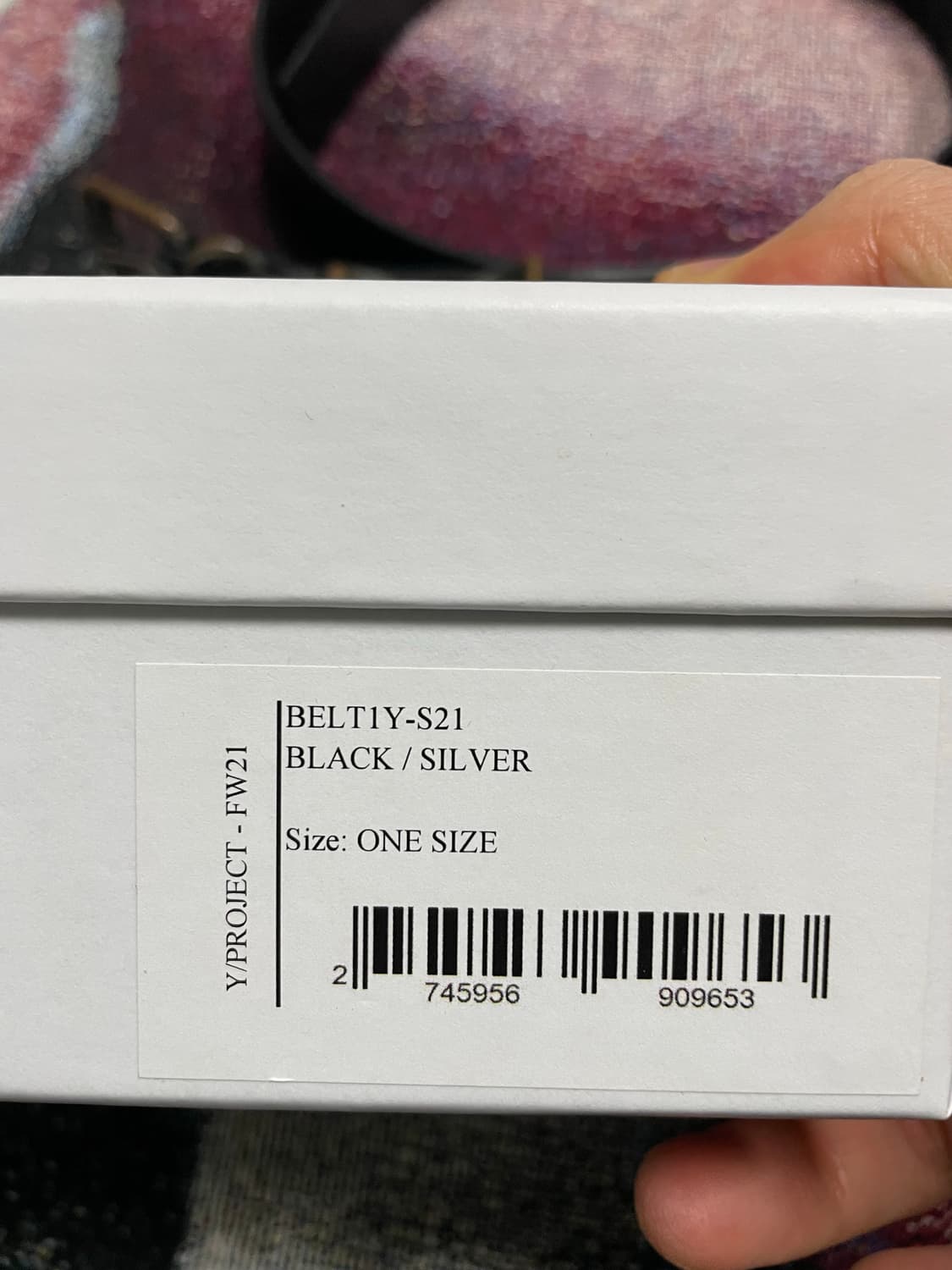 Y/project calfskin belt 상품이미지5