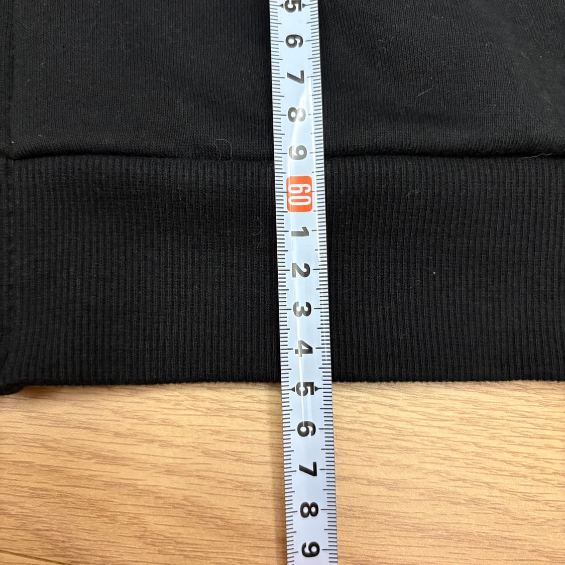 게스 블랙 삼각 로고 후드 집업 L 상품이미지8