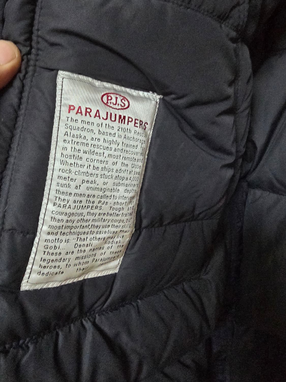 파라점퍼스패딩 M 상품이미지5