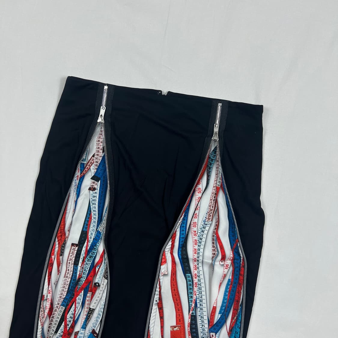 장폴고티에 지퍼 줄자패턴 스커트 치마 상품이미지3