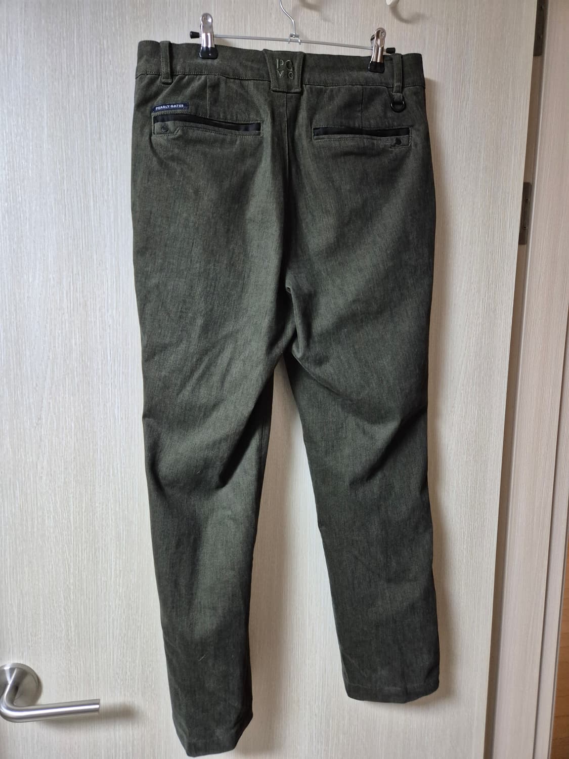 (24년) 파리게이츠 골프바지  웨이스트 스타레이트팬츠 29 상품이미지3