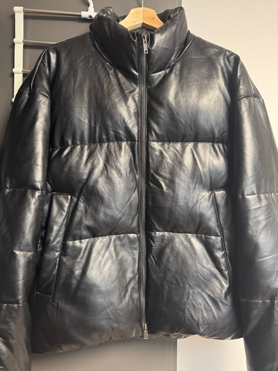 무신사 스탠다드 가죽패딩 상품이미지4