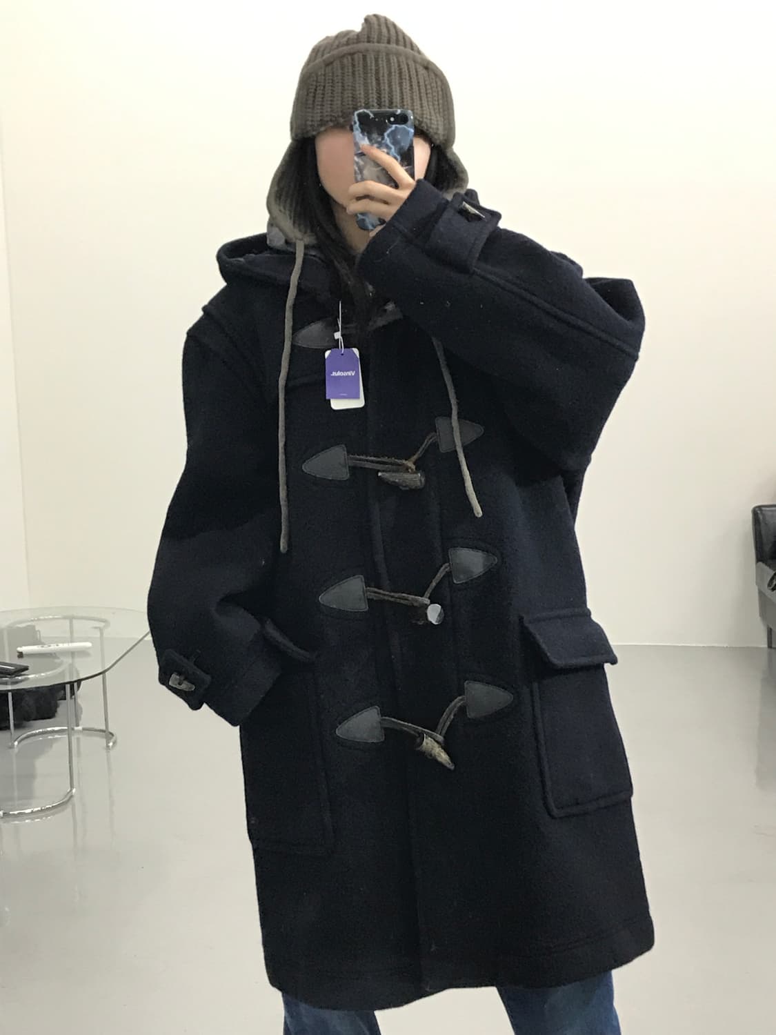 SCENE 아메리칸 플레이버 울 더플코트 상품이미지2