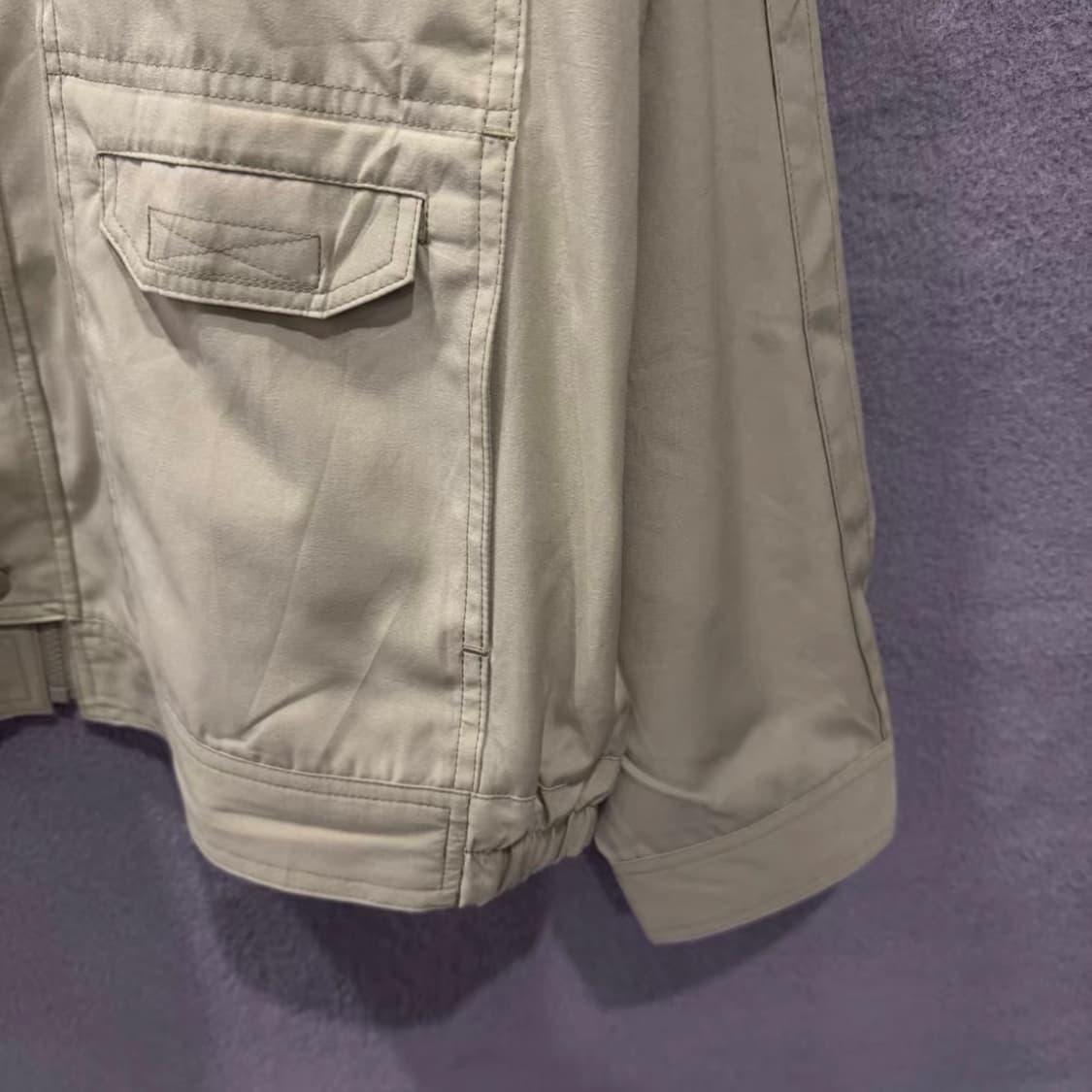 일본제 빈티지 카키 워크 코튼 자켓 상품이미지2