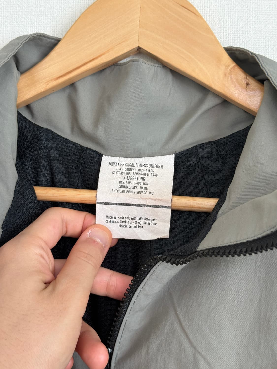 Us army 미육군 ipfu 자켓 바람막이 XL-Long 상품이미지8