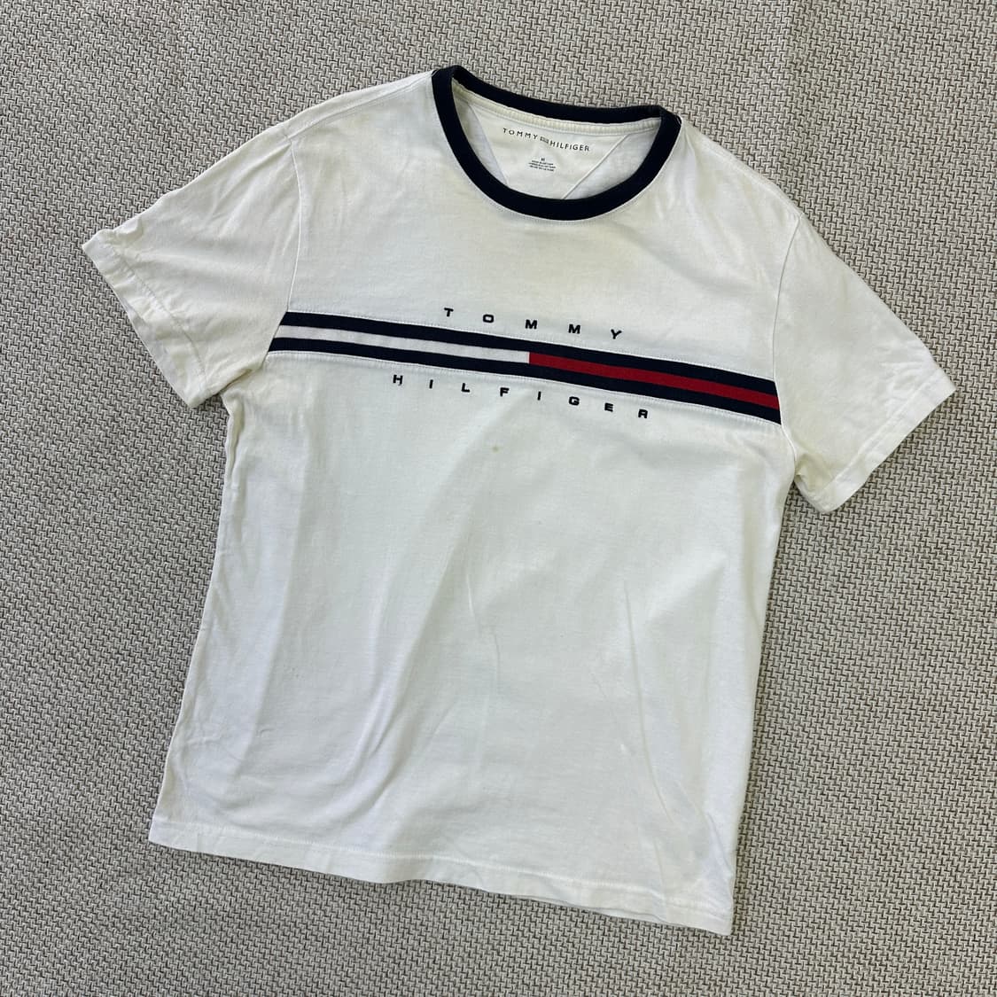 M 타미힐피거 스펠링 로고 반팔티 0330D 상품이미지1