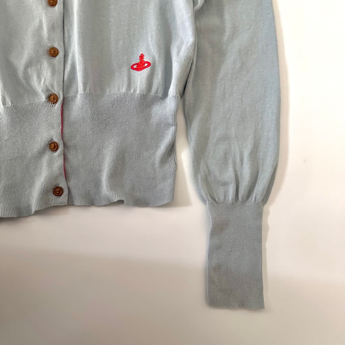 비비안웨스트우드 레드라벨 orb 로고 가디건 상품이미지4