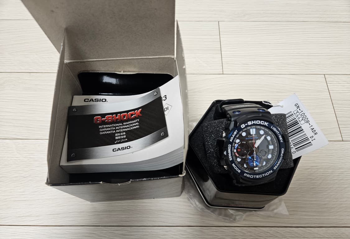 [OS] 지샥 걸프마스터 블랙/블루  GN-1000B 상품이미지3